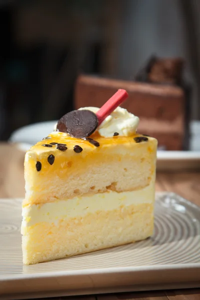 Gâteau aux fruits de la passion — Photo