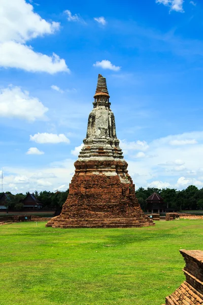 Pagoda en Ayutthaya — Foto de Stock