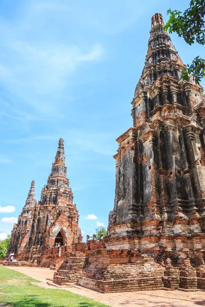 Pagoden i Ayutthaya – stockfoto