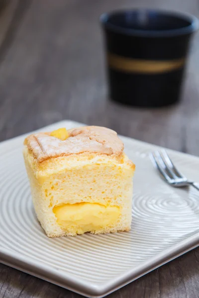 Pastel de queso de algodón japonés —  Fotos de Stock