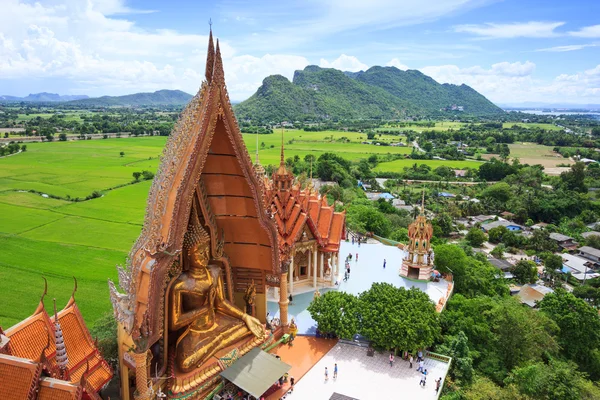 Big golden Buddha — Stock Photo, Image