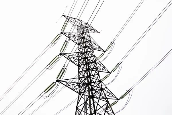 Electricity poles — Stock Photo, Image