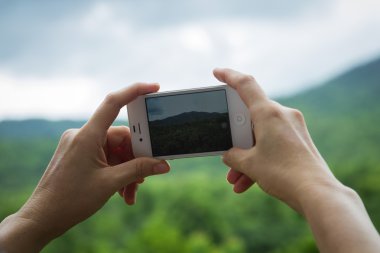 Cep telefonuyla görüntü