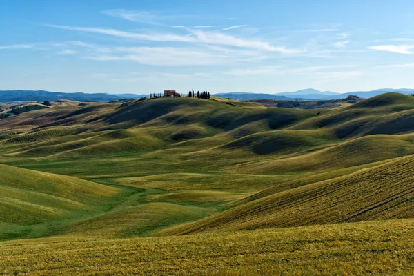 Green Hill Paisagem - Toscana — Fotografia de Stock