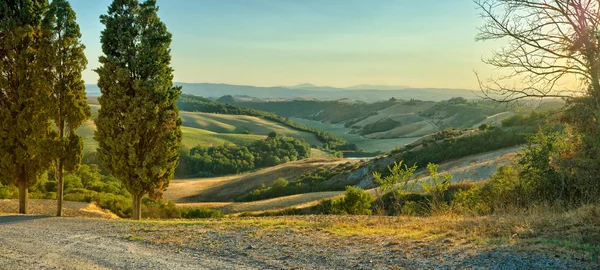 Rolling Hills - Tuscany — Stock Photo, Image