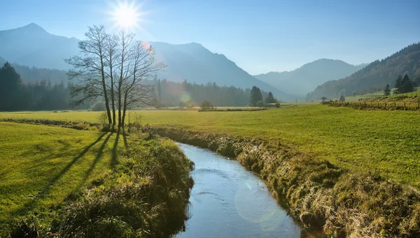 Paesaggio alpino — Foto Stock