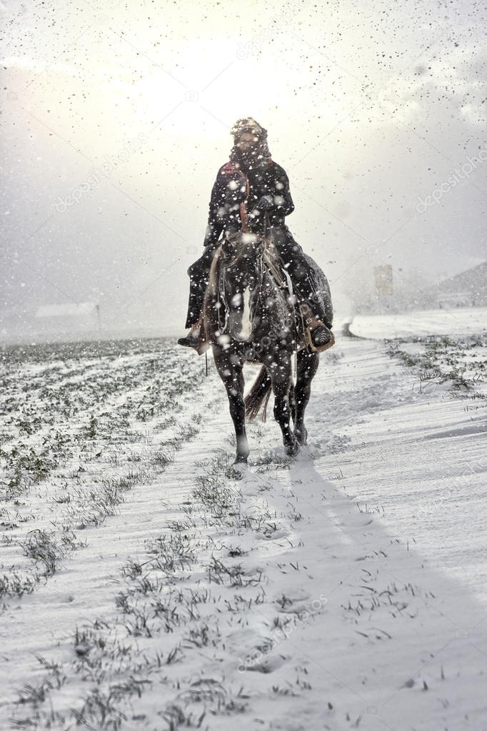 Ride in Snow Storm