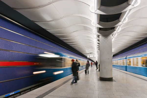 Stazione della metropolitana di Monaco — Foto Stock