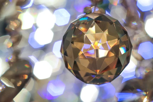 hrustal taş üzerinde arka plan bokeh