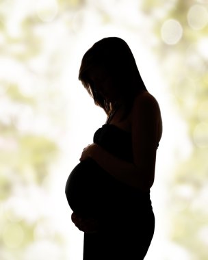 gebelik siluet