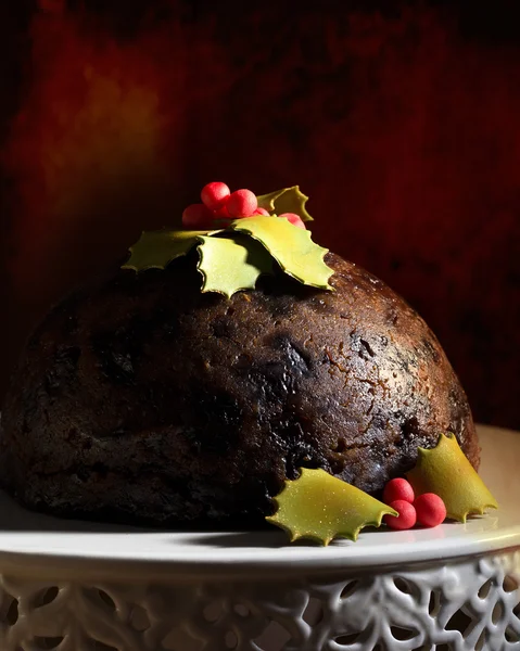 Weihnachtspudding — Stockfoto