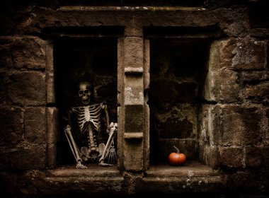 Halloween iskelet