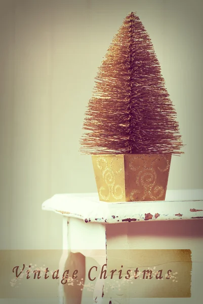 Vintage Christmas Treee — Stockfoto