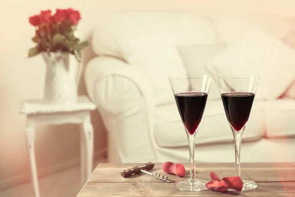 Glasses Of Red Wine — Stock Photo, Image