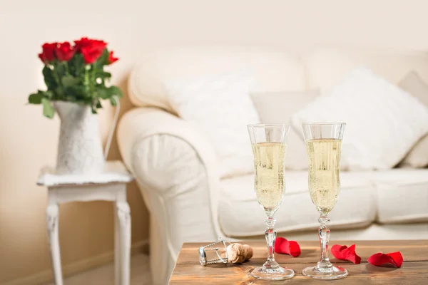 Glasses Of Champagne — Stock Photo, Image