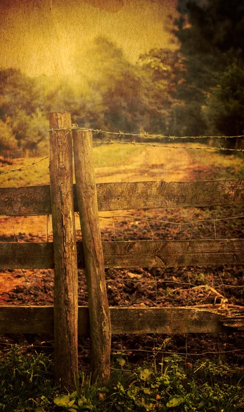 Země plot — Stock fotografie