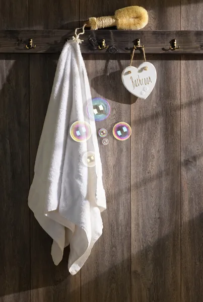 Sunlit Bathroom — Stock Photo, Image