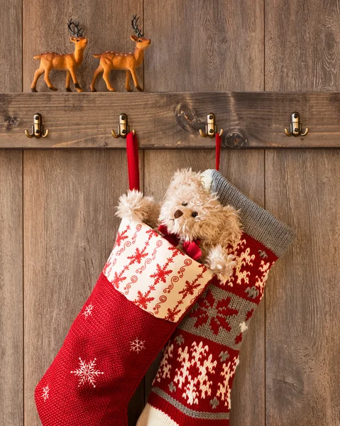 Medias de Navidad — Foto de Stock