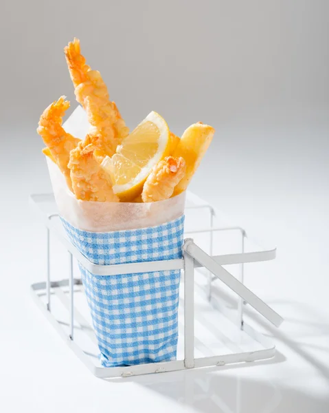 Fisk & chips — Stockfoto