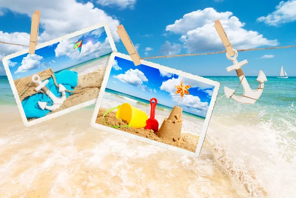 Летние открытки — стоковое фото