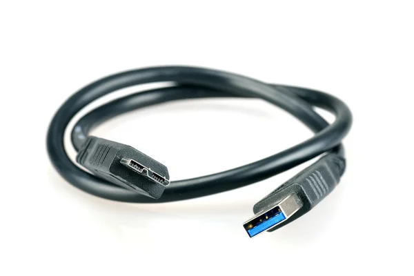 Kabel USB 3.0 — Zdjęcie stockowe