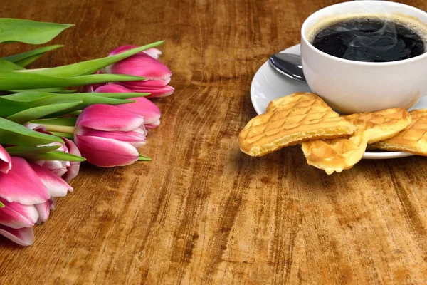 Kaffeezeit lizenzfreie Stockfotos