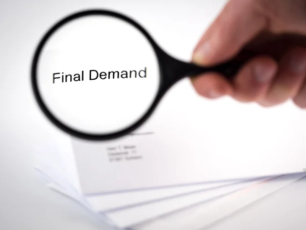 Final Demand — Stock Photo, Image