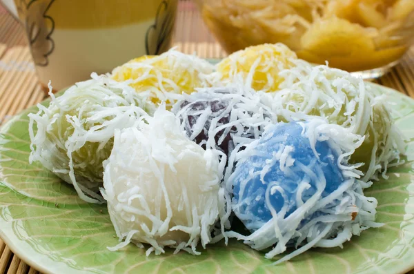 Thaise traditionele dessert — Stockfoto