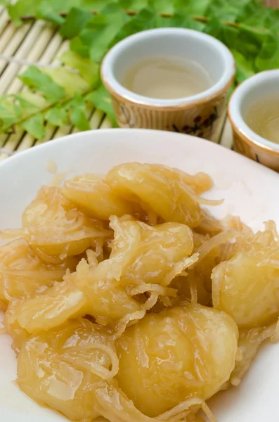 Thailändsk traditionell dessert — Stockfoto