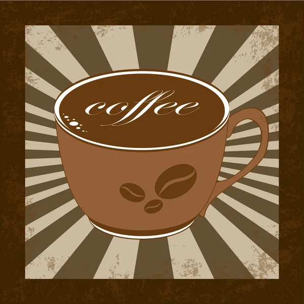 Boisson au café — Image vectorielle