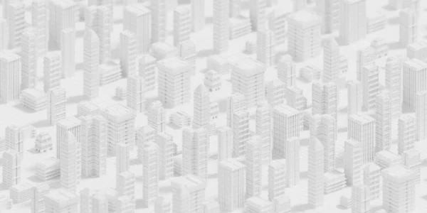 Wolkenkratzer Gebäude Technisches Projekt Der Stadt Großstädte Stadtlandschaften Und Gebäude — Stockfoto
