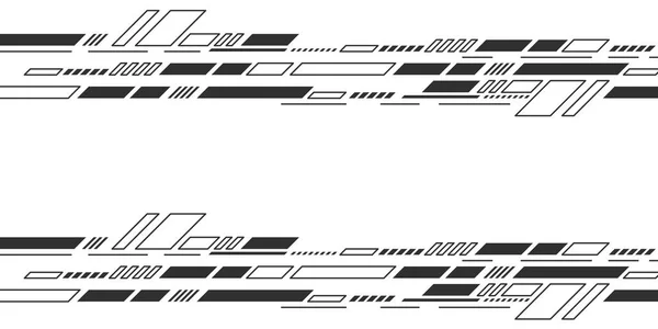 Contexte Technologique Des Lignes Concept Moderne Technologie Numérique Géométrie Abstraite — Image vectorielle