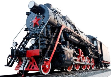 eski buharlı lokomotif