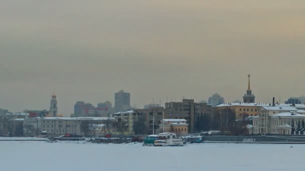 Nasyp yekaterinburg garniturów źim — Wideo stockowe