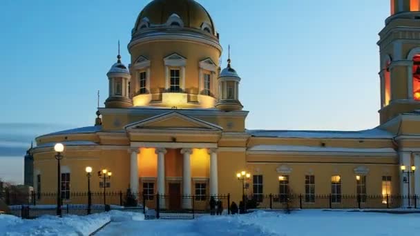 Cattedrale della Santissima Trinità, Ekaterinburg — Video Stock