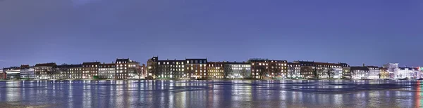 HDR πανόραμα της συγκροτήματα κατοικιών. Κοπεγχάγη, Δανία — Φωτογραφία Αρχείου