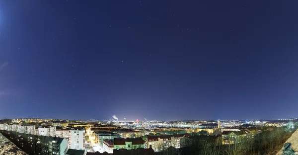 Звезды над Гетебургамом, Швеция — стоковое фото