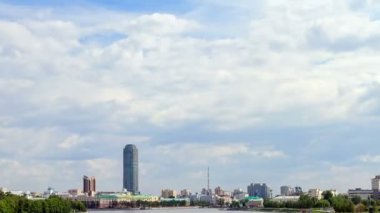 Merkez gölet. Ekaterinburg