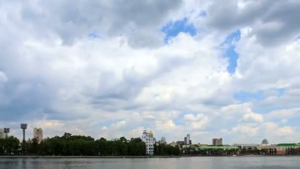 Kyrkan på blodet. Zooma. Ryssland, ekaterinburg — Stockvideo