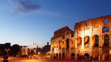 Gün batımında kolezyum