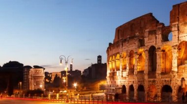 Gün batımında kolezyum