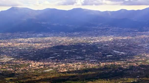 Pompei Valley — Stock video