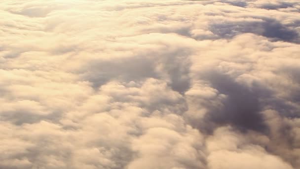 Di atas awan — Stok Video