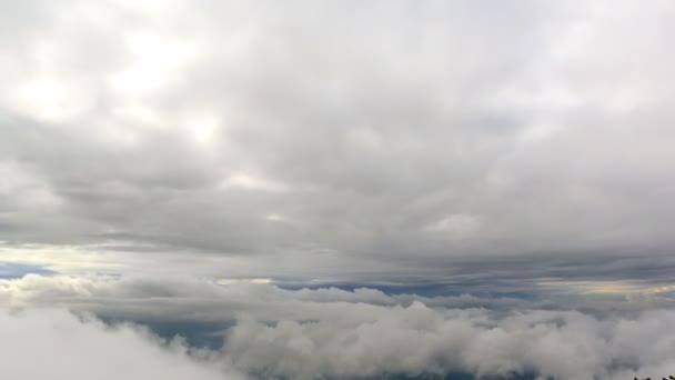 Entre nuvens . — Vídeo de Stock