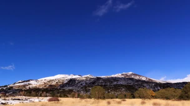 Pendenza dell'Etna . — Video Stock