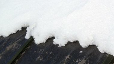 Kar ilkbaharda erir.