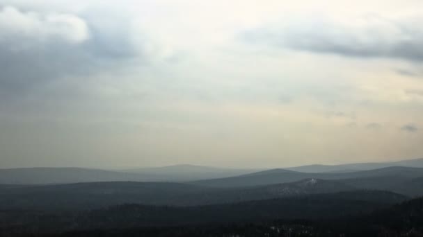 Hills landscape — Stock Video