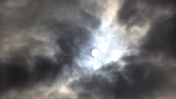 多云的天空 — 图库视频影像