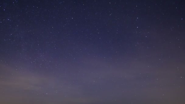 Estrelas no nevoeiro — Vídeo de Stock