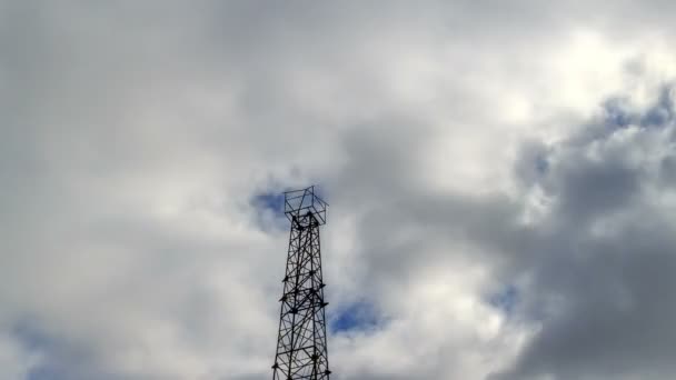 Torre eléctrica — Vídeos de Stock